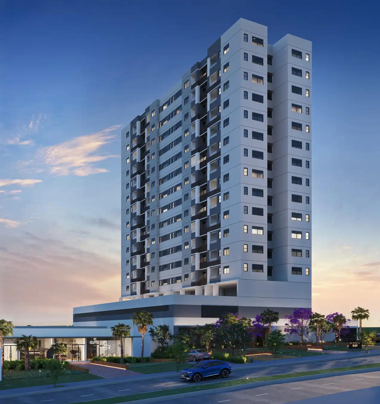 Apartamento à venda no Sensia Way com 3 quartos e 67m²